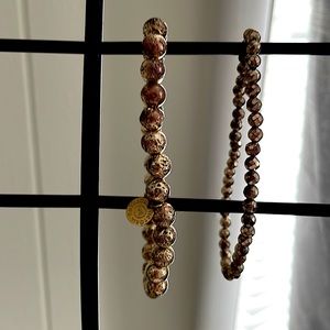 Victoria Emerson in collaboration with Shea Whitney bracelets.